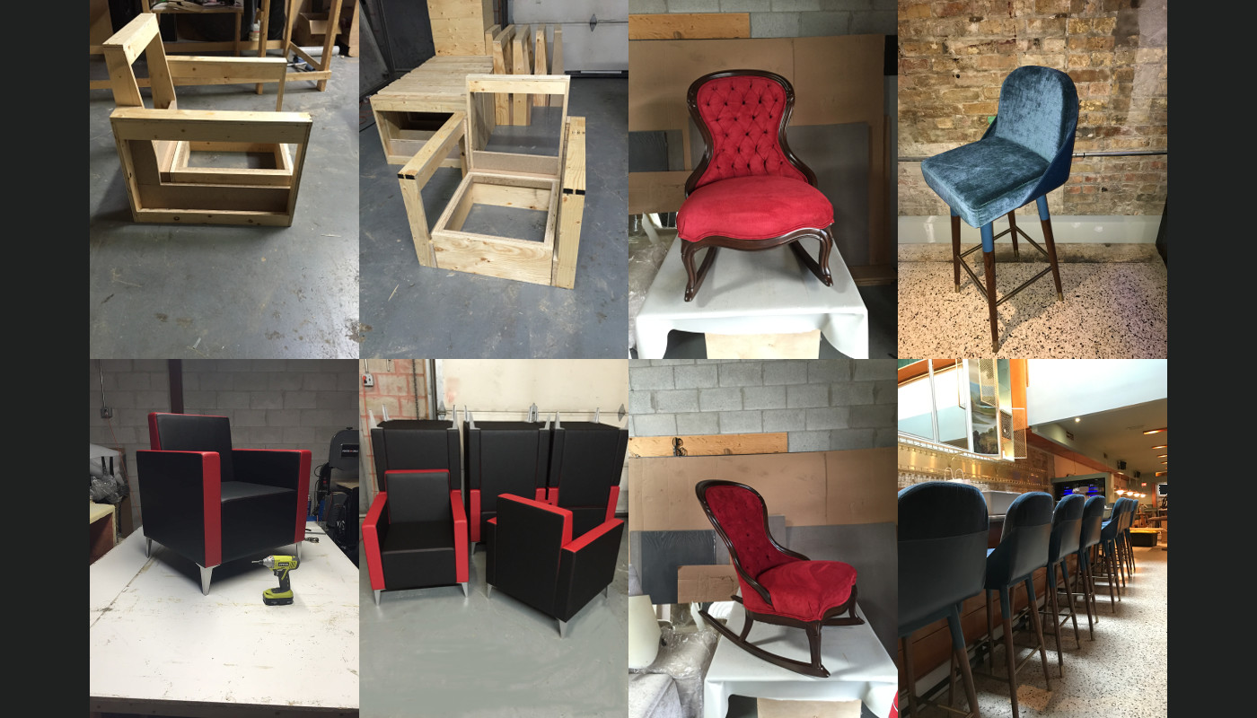 Custom Made Sofa's and Bar Stools